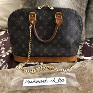 Authentic Vintage Louis Vuitton Alma Satchel